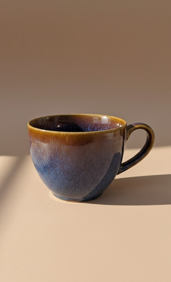 Handmade Ceramic Mug With Drip Glaze- Artisan Coffee & Tea Mug