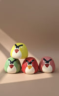 Angry Bird Ceramic Money Bank For Kids & Home Décor | Handcrafted Coin Piggy Bank